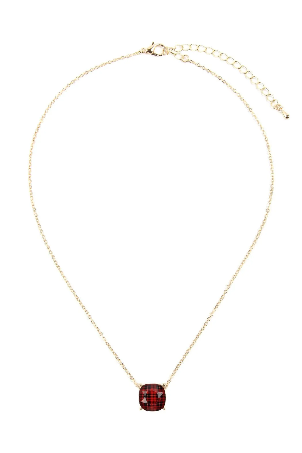17299 - Buffalo Checkered Chain Necklace