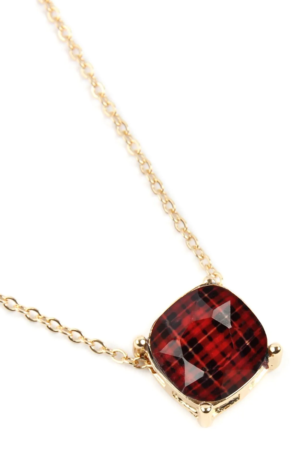 17299 - Buffalo Checkered Chain Necklace