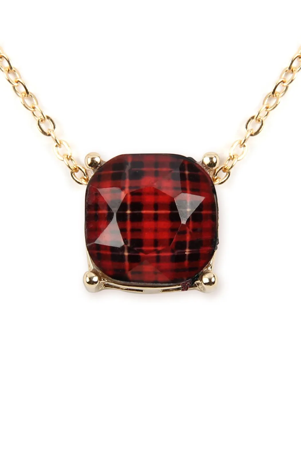 17299 - Buffalo Checkered Chain Necklace