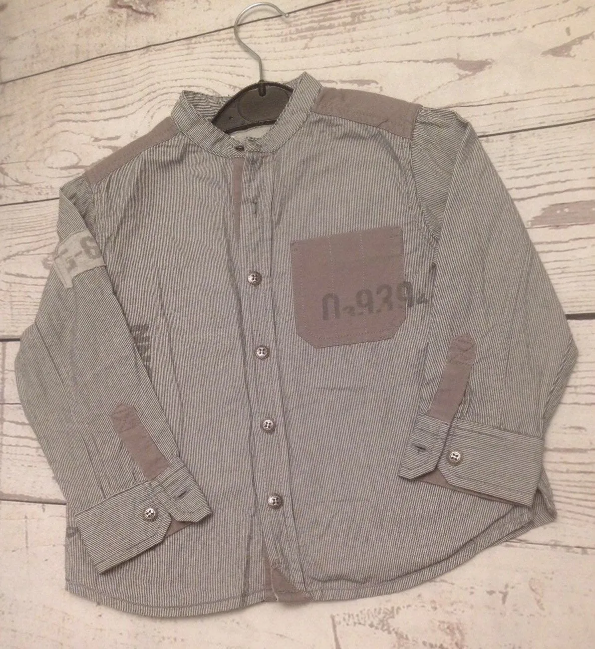 3-4 Years Collarless Shirt