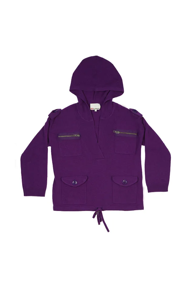 3.1 Phillip Lim Kids Hooded Military Cardigan