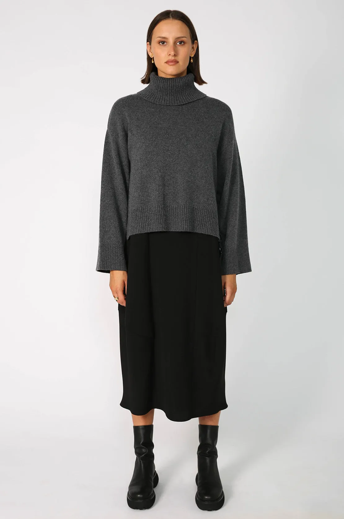 ambient sweater / storm grey