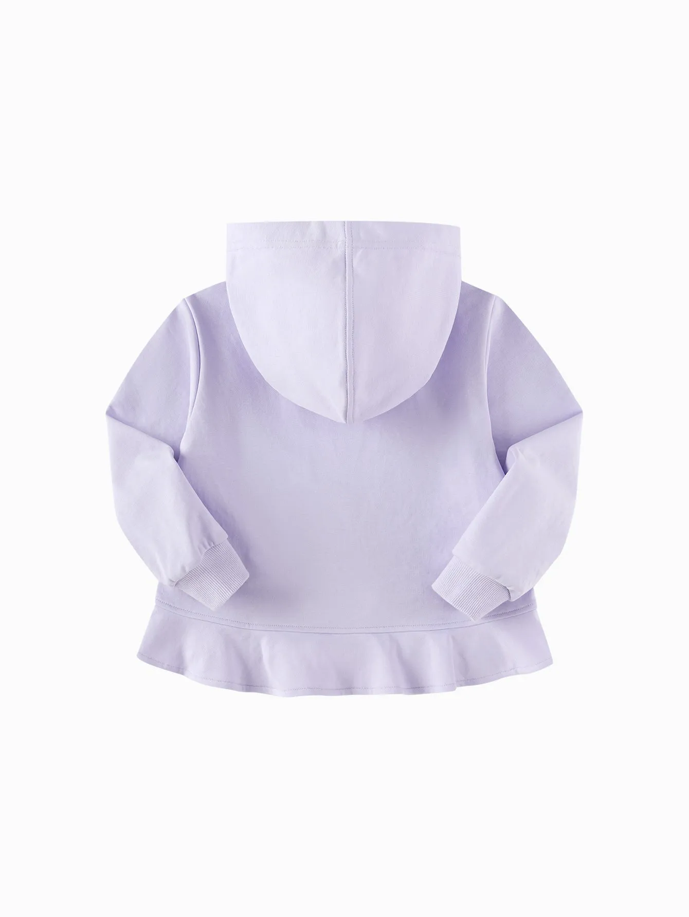Balabala Children's Clothing Girls' Hooded Sweater 2025 Spring New A-line Top