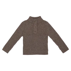 Bastiaan Sweater | Dusty Brown Melange