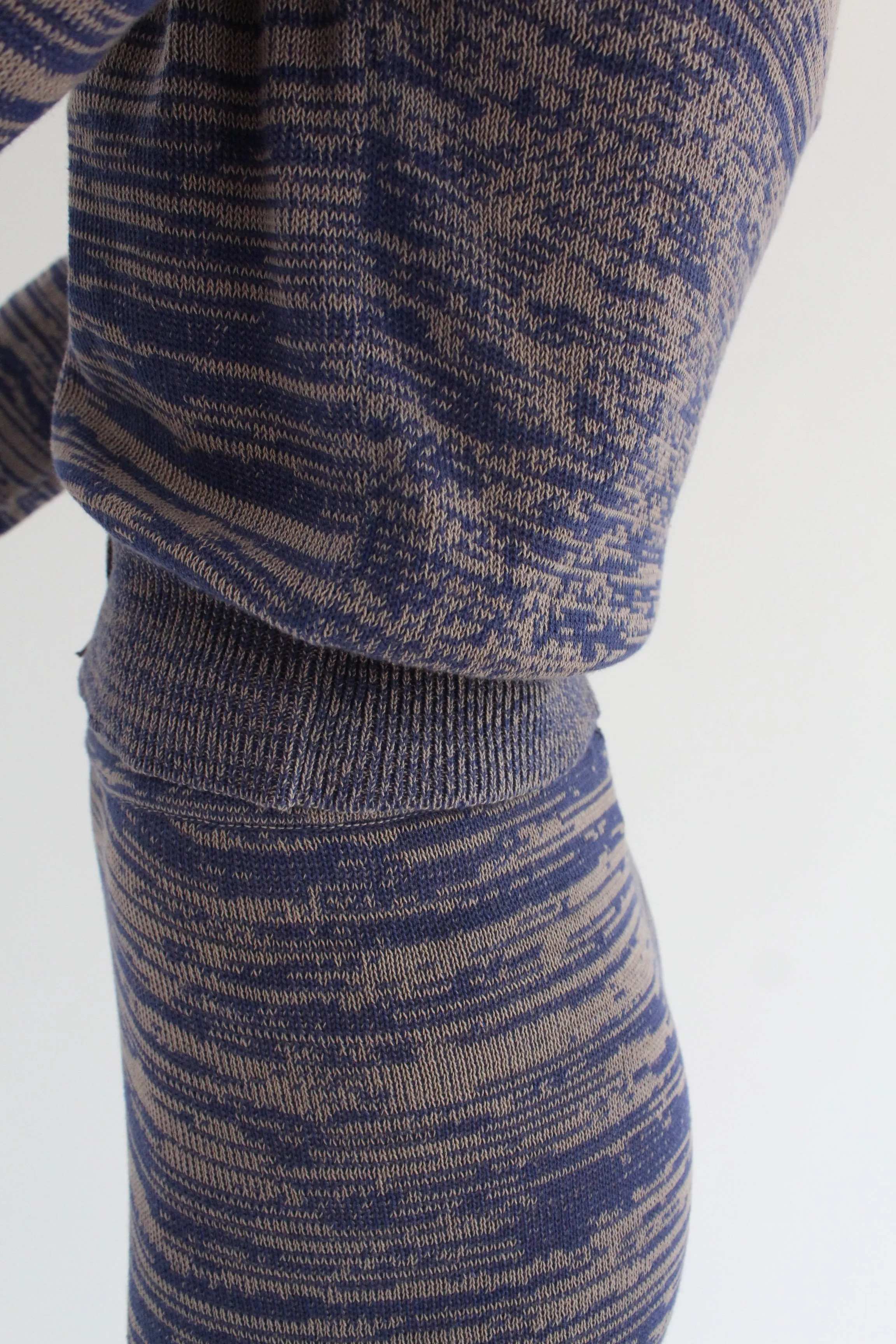 Beklina Cotton Knit Cardigan Cobalt