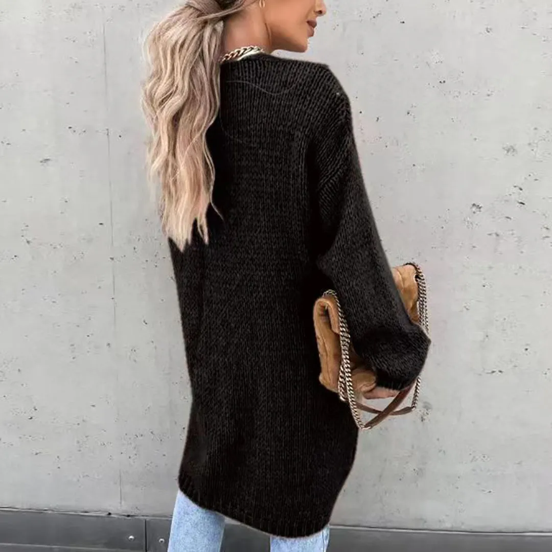 Camile - Classic Long Cardigan