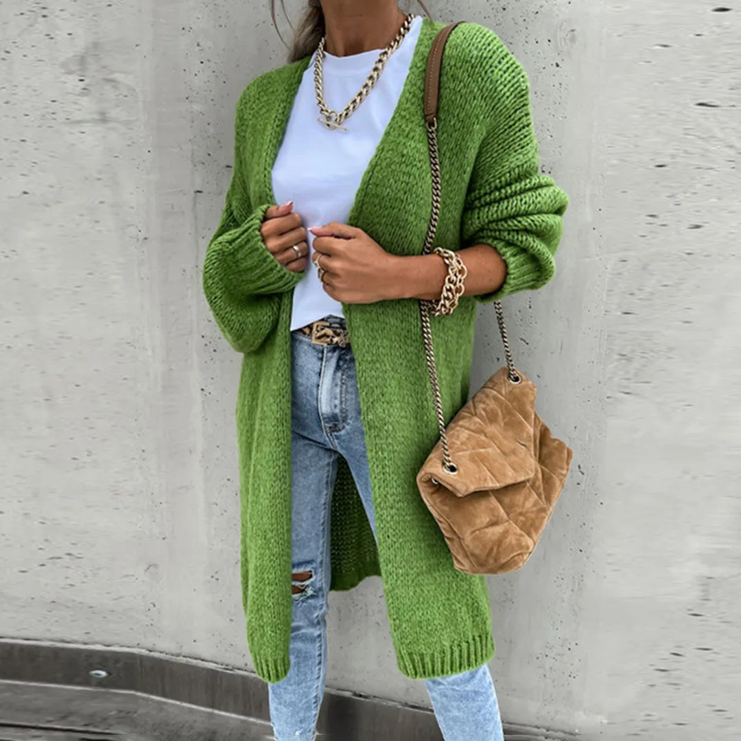Camile - Classic Long Cardigan