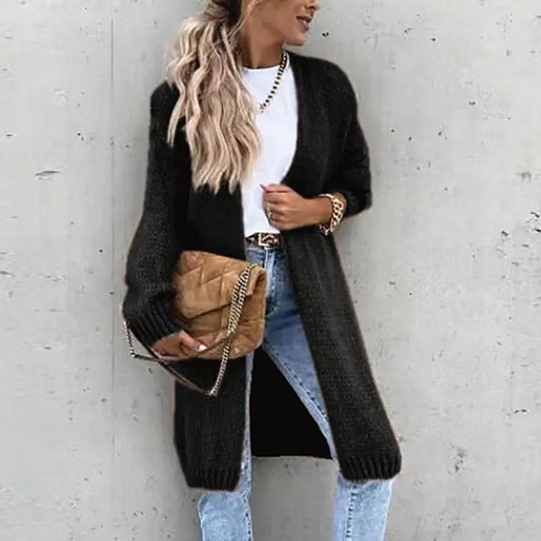 Camile - Classic Long Cardigan
