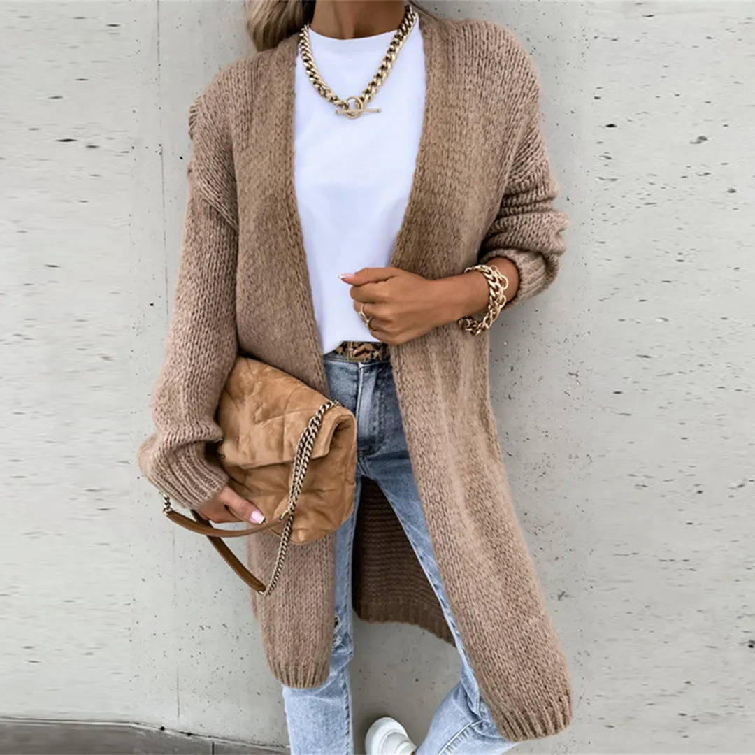 Camile - Classic Long Cardigan