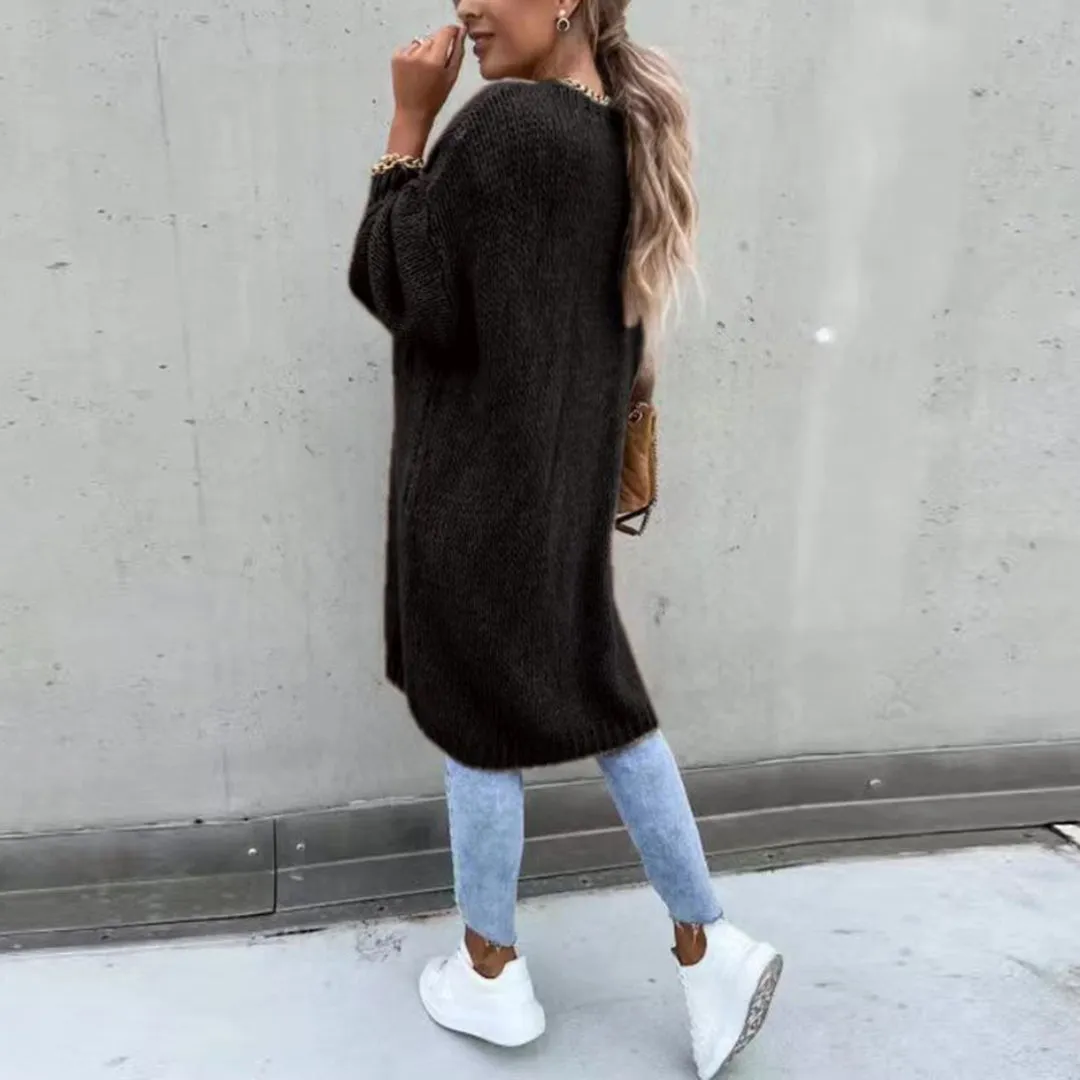 Camile - Classic Long Cardigan