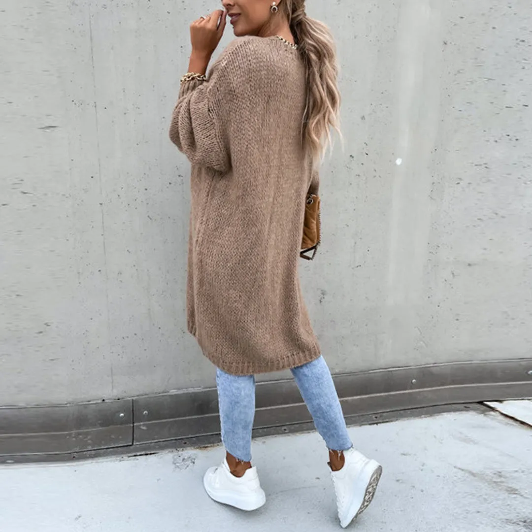Camile - Classic Long Cardigan