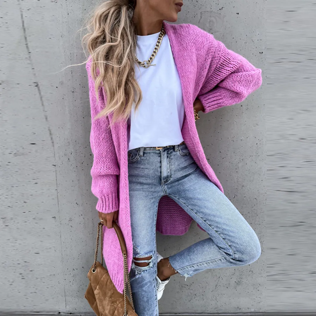 Camile - Classic Long Cardigan