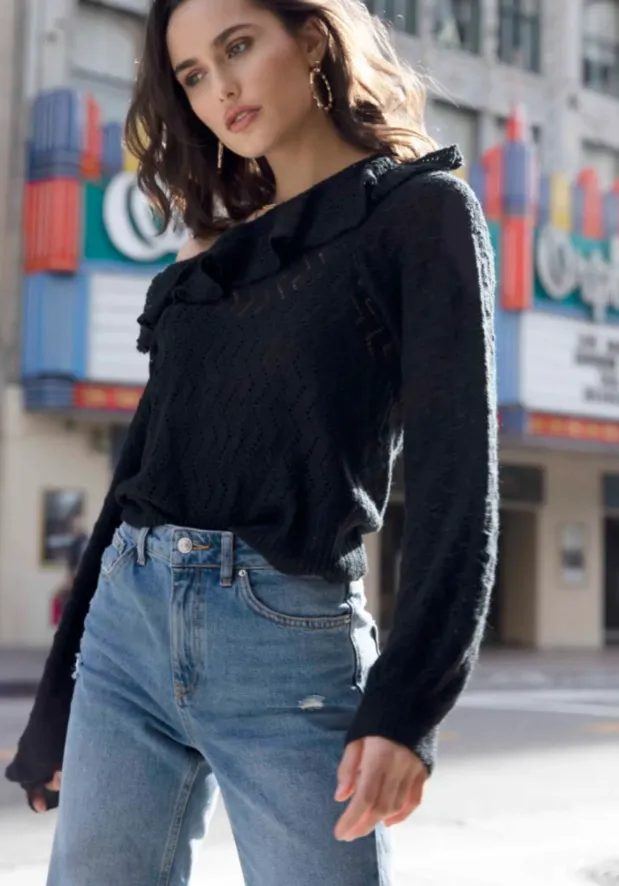 Cascades Knit Blouse