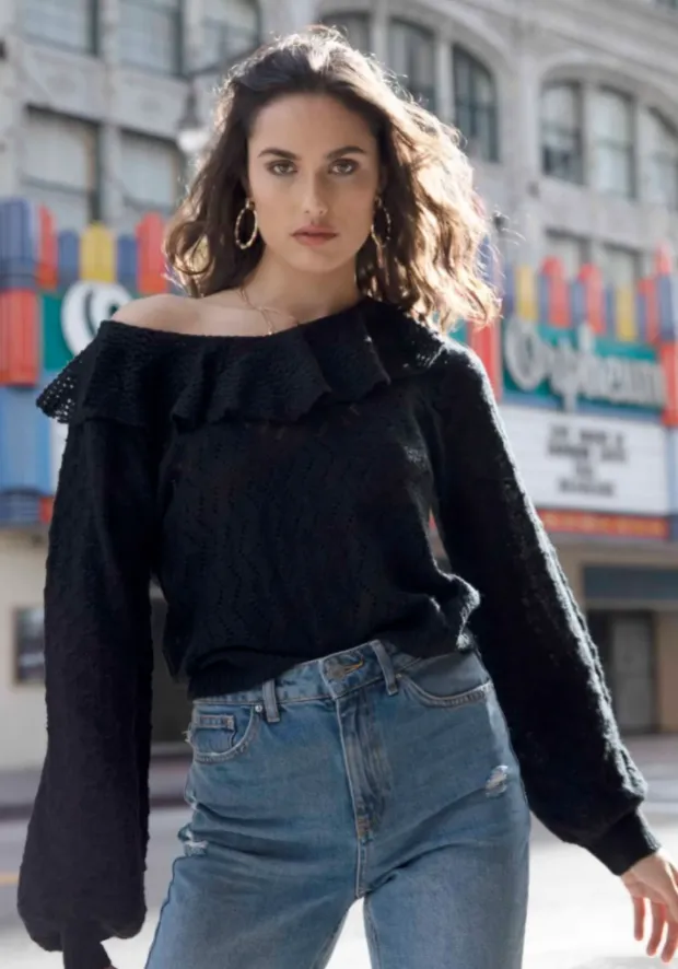Cascades Knit Blouse