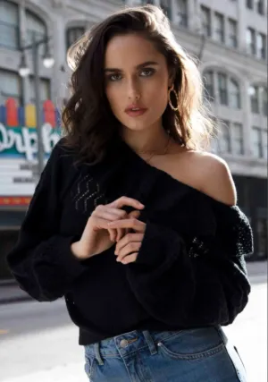 Cascades Knit Blouse