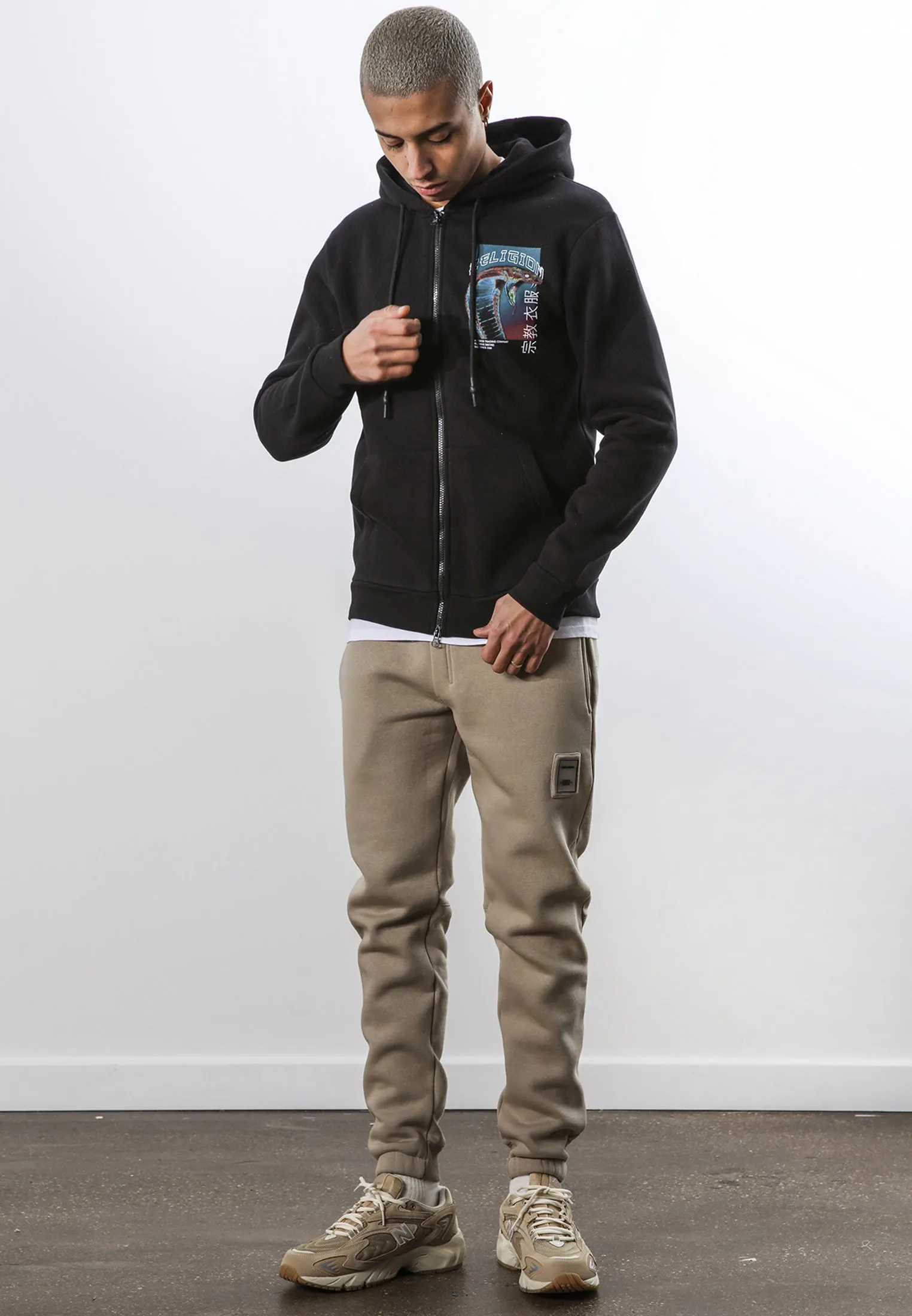 COBRA HOODIE BLACK