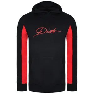 Devote London Irivin Mens Black/Red Hoodie