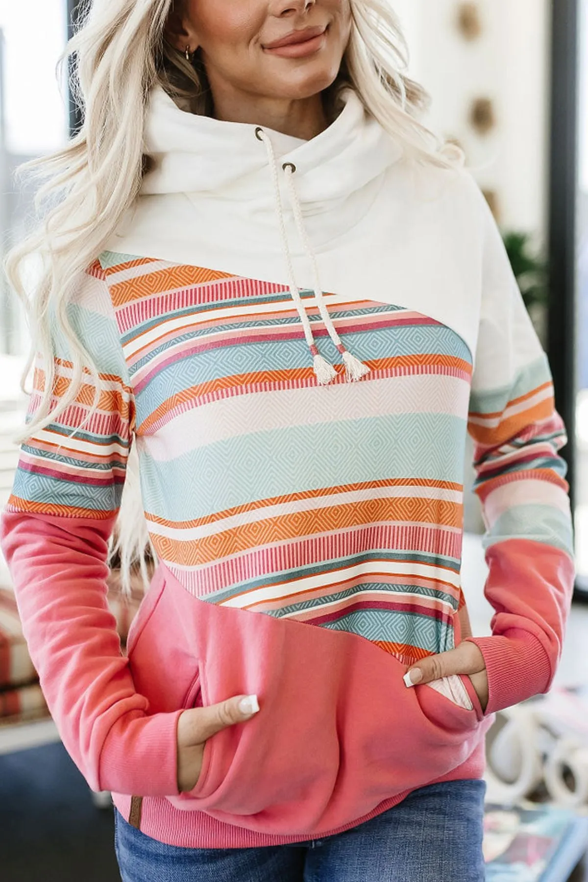 *FINAL SALE* SingleHood Sweatshirt (Malibu Beach)