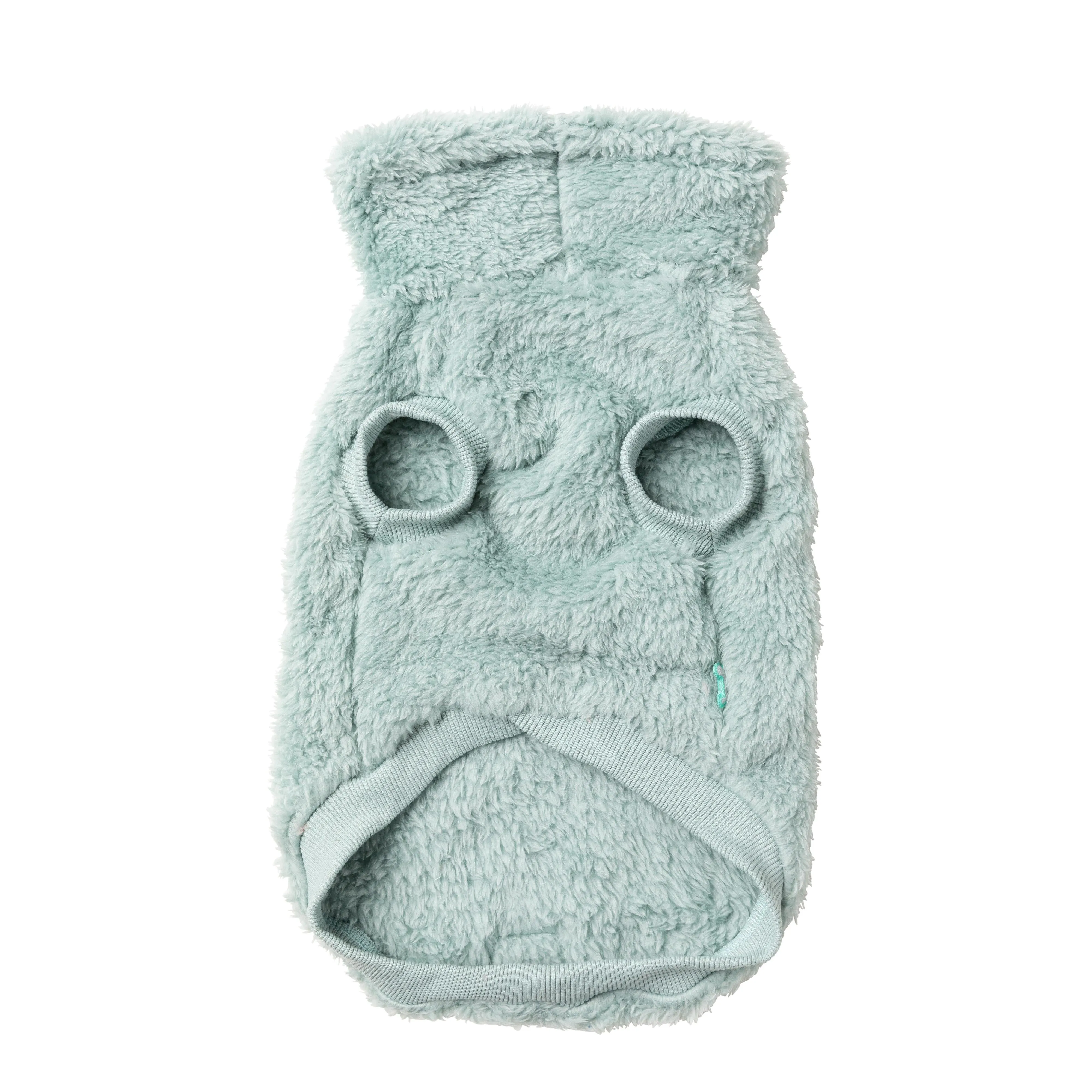 FuzzYard Dog Apparel Turtle Teddy 25 Sweater Arctic Blue Size 2 ^ ^