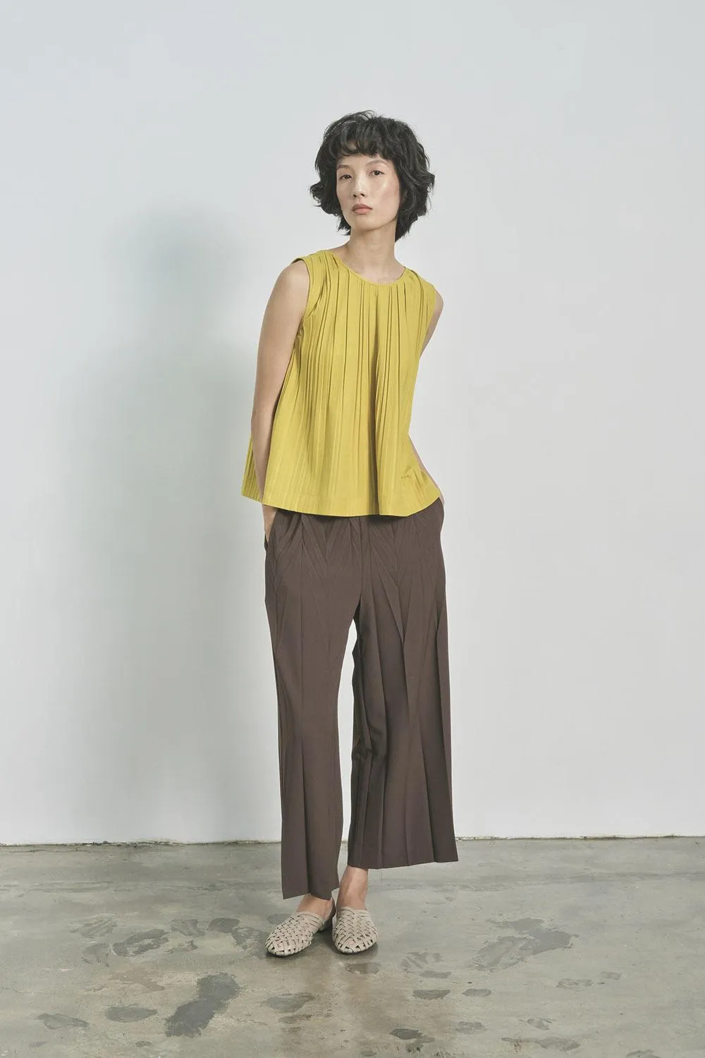 GIN LEE STUDIO | Billie Trousers | Dark Brown