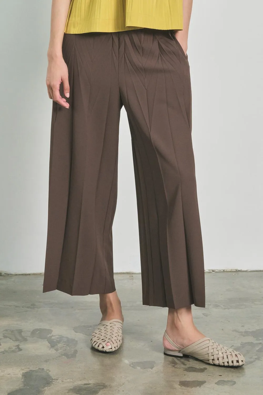 GIN LEE STUDIO | Billie Trousers | Dark Brown