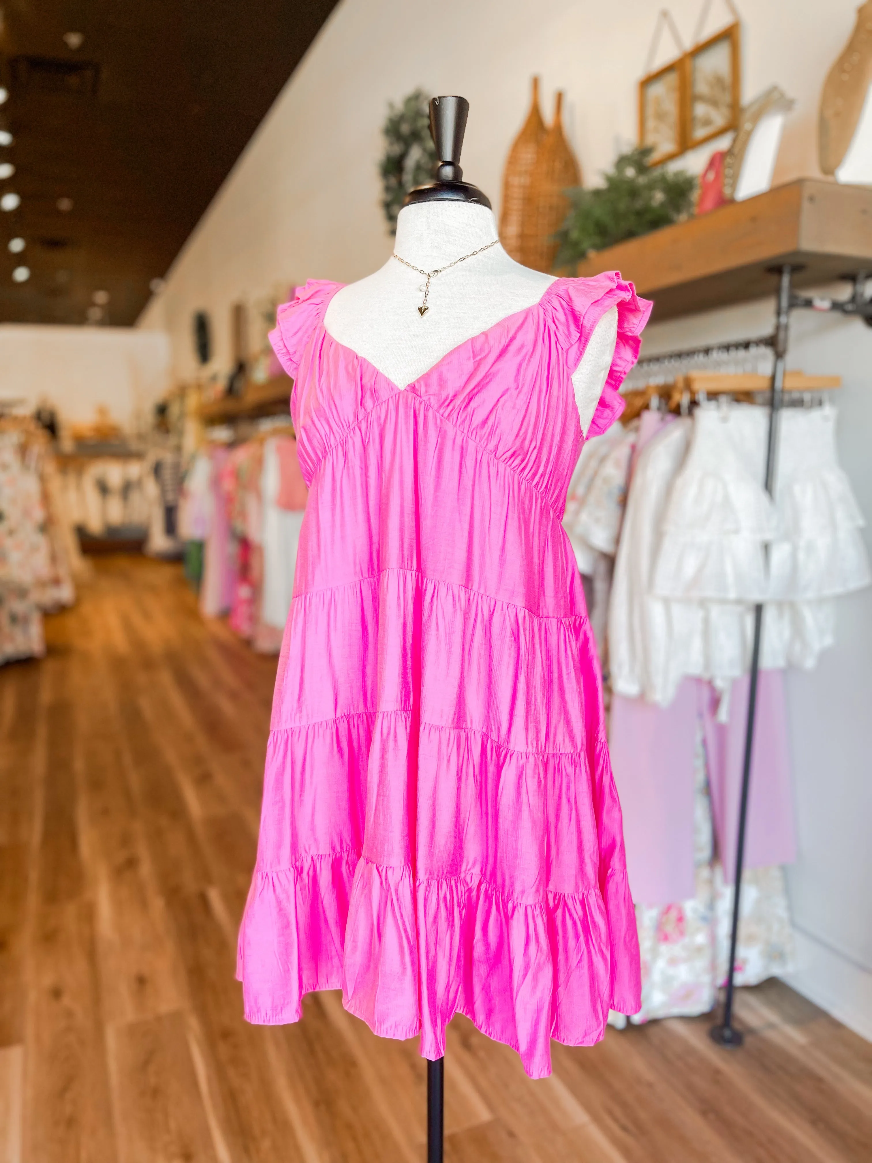 Grace Babydoll Mini Dress