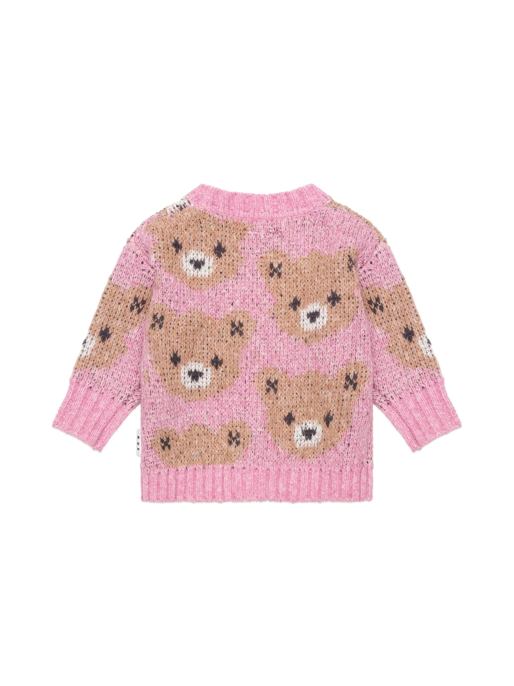 Huxbaby - Peony Huxbear Knit Cardi - HB51172W25