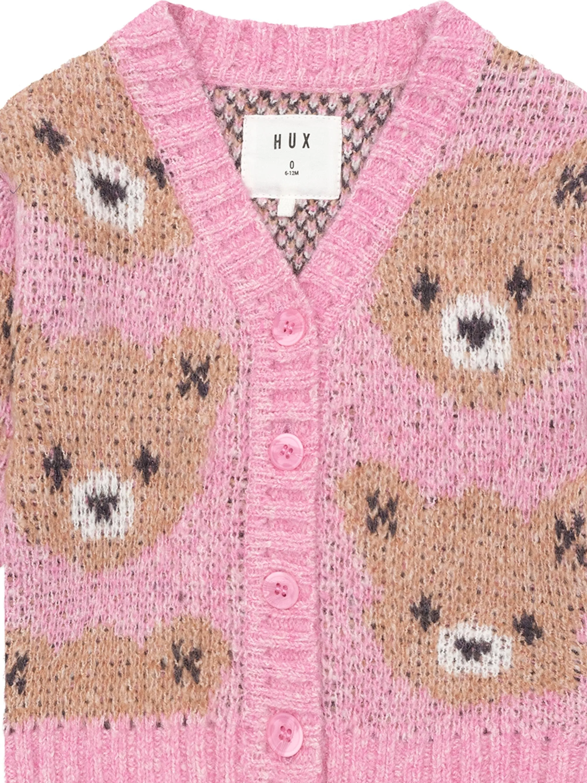 Huxbaby - Peony Huxbear Knit Cardi - HB51172W25
