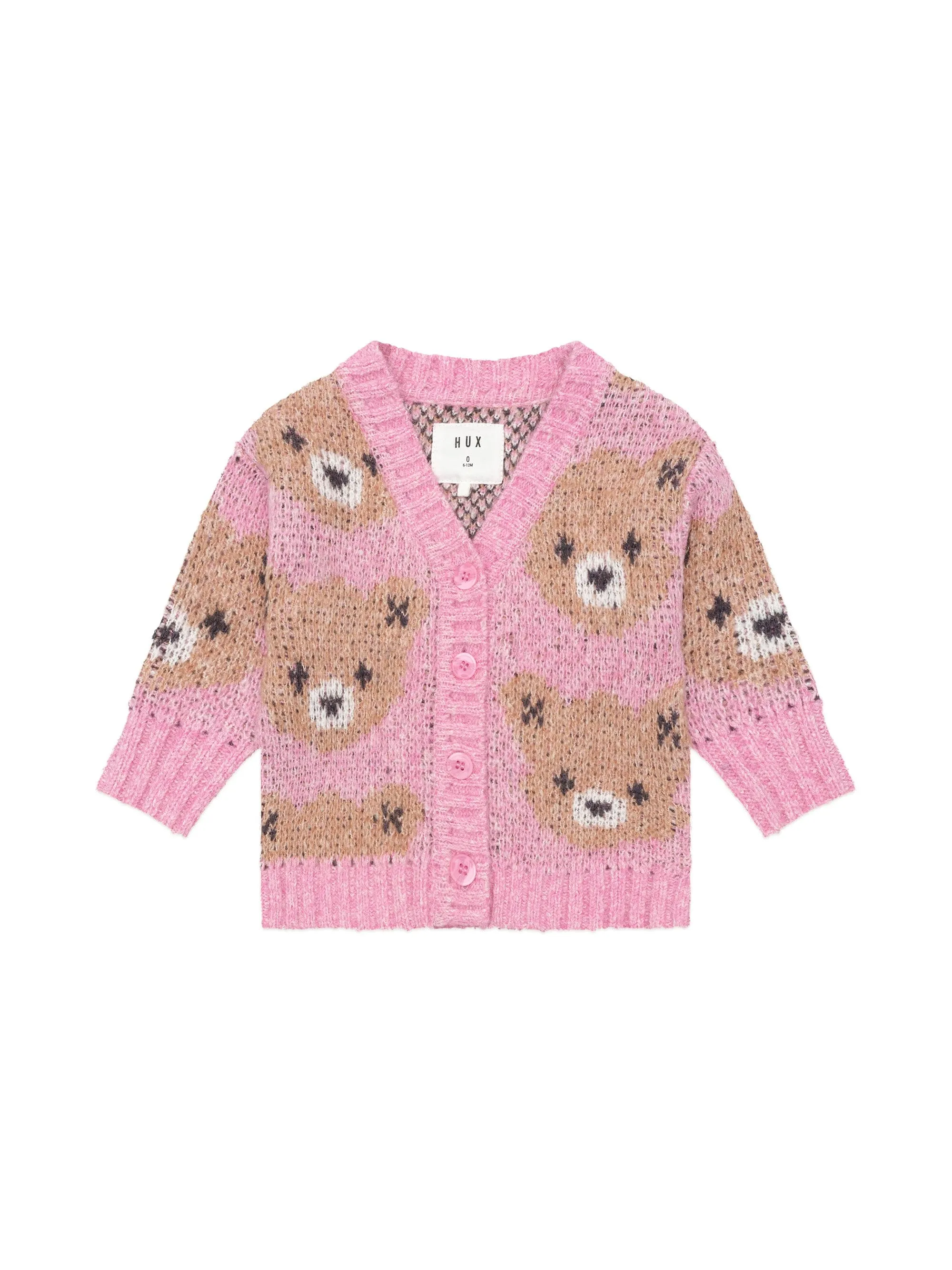 Huxbaby - Peony Huxbear Knit Cardi - HB51172W25