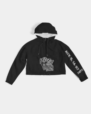 iGot Band Praktice Women's All-Over Print Cropped Windbreaker