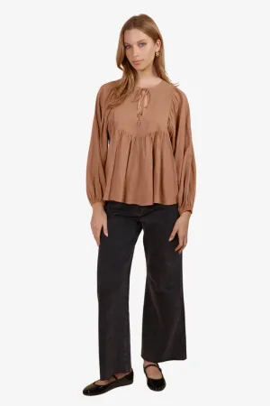 Isle of Mine - Venus Blouse - Toffee