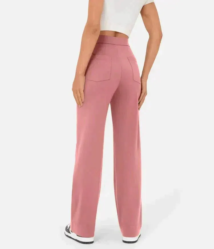 Jade | Elastic pants with high Waist