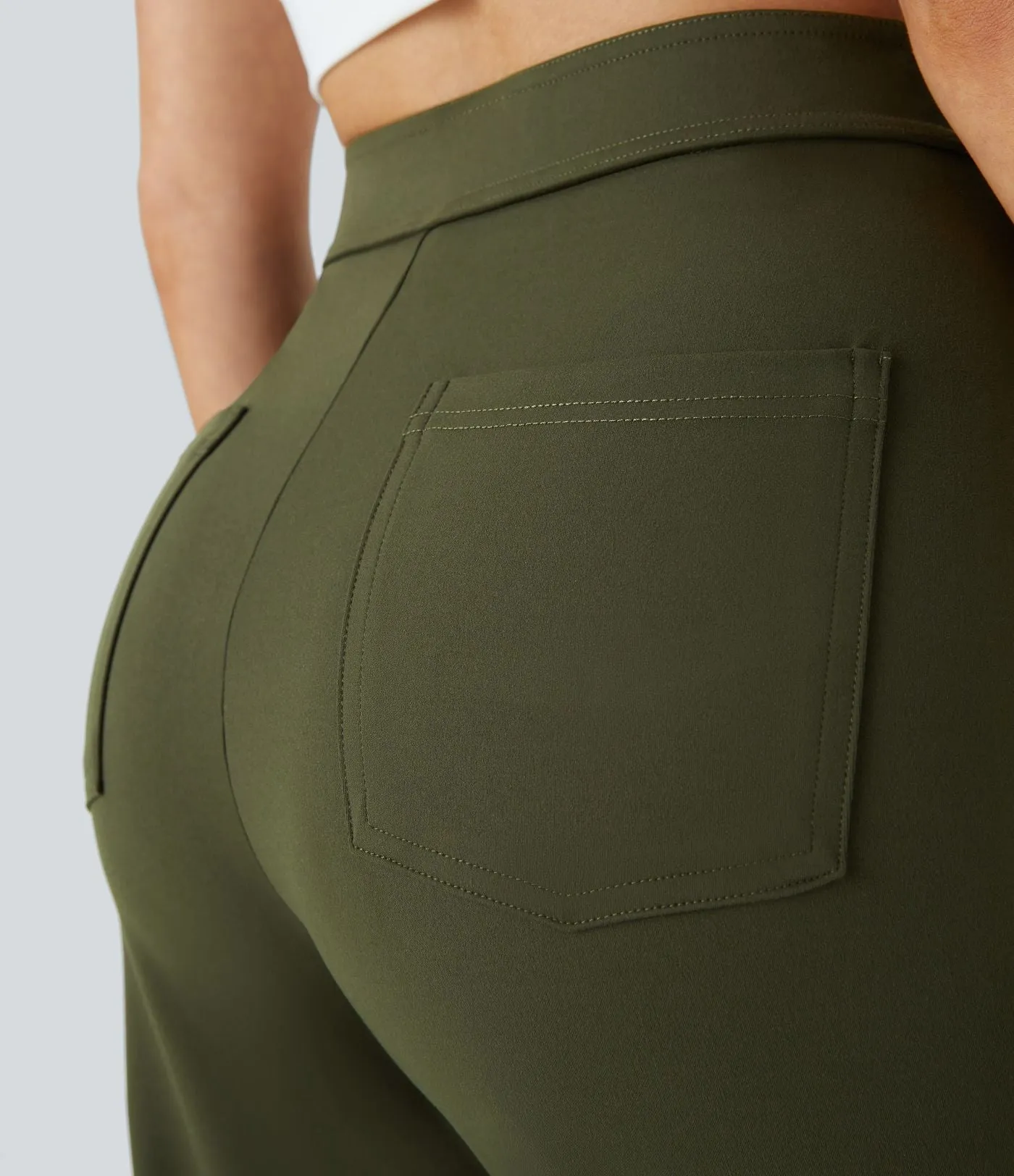 Jade | Elastic pants with high Waist