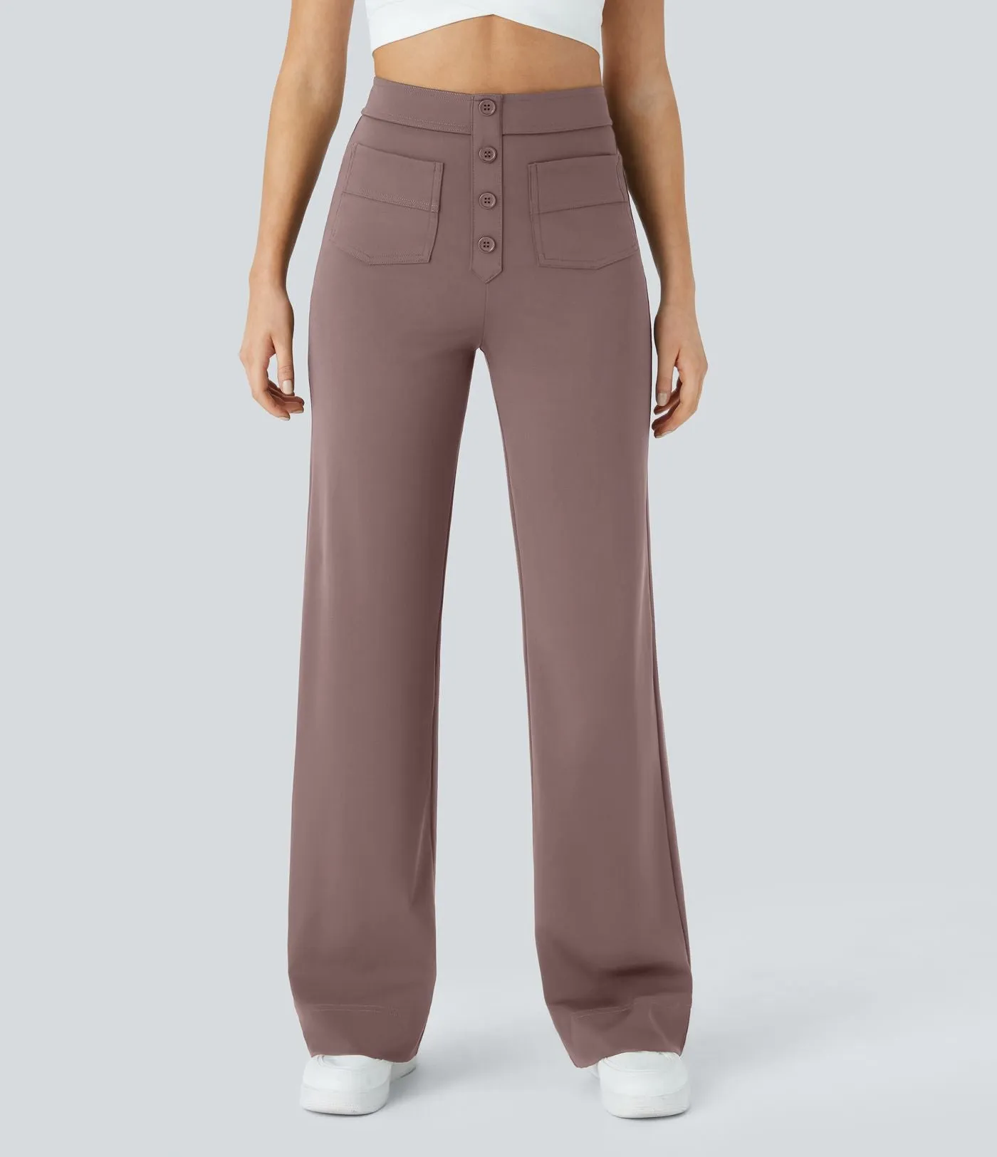 Jade | Elastic pants with high Waist