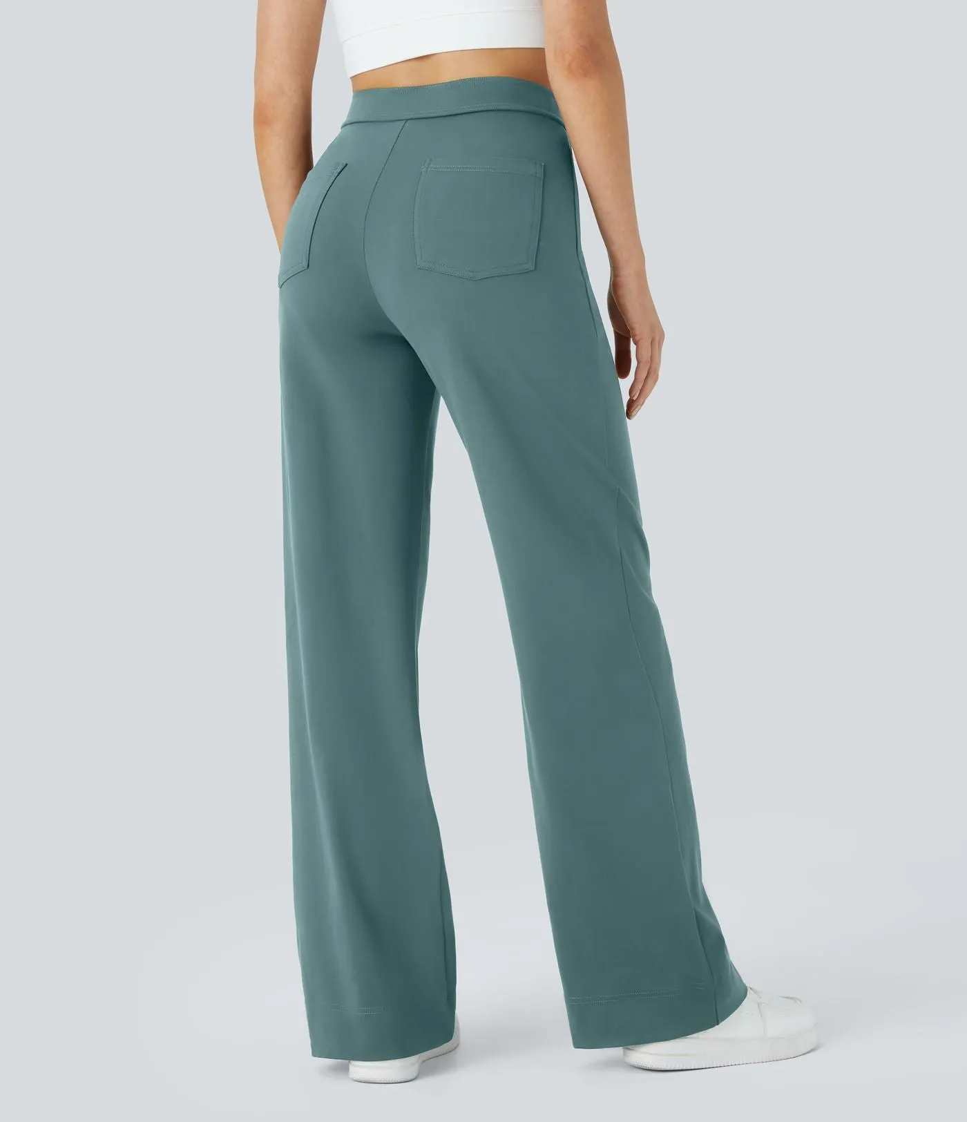 Jade | Elastic pants with high Waist