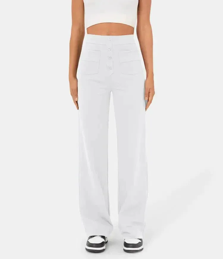Jade | Elastic pants with high Waist