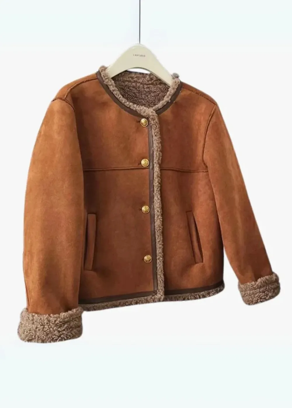 JENNIE- Cosy Shearling-Lined Jacket