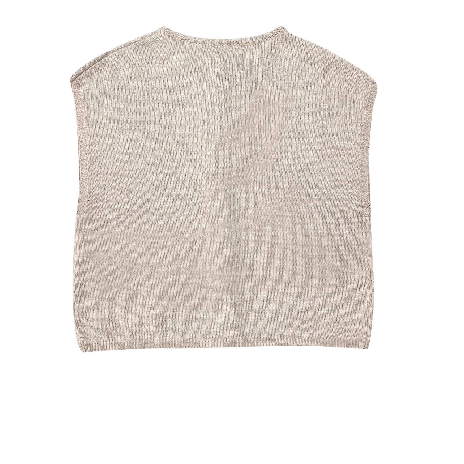 Laire Vest | Lavender Brown Melange