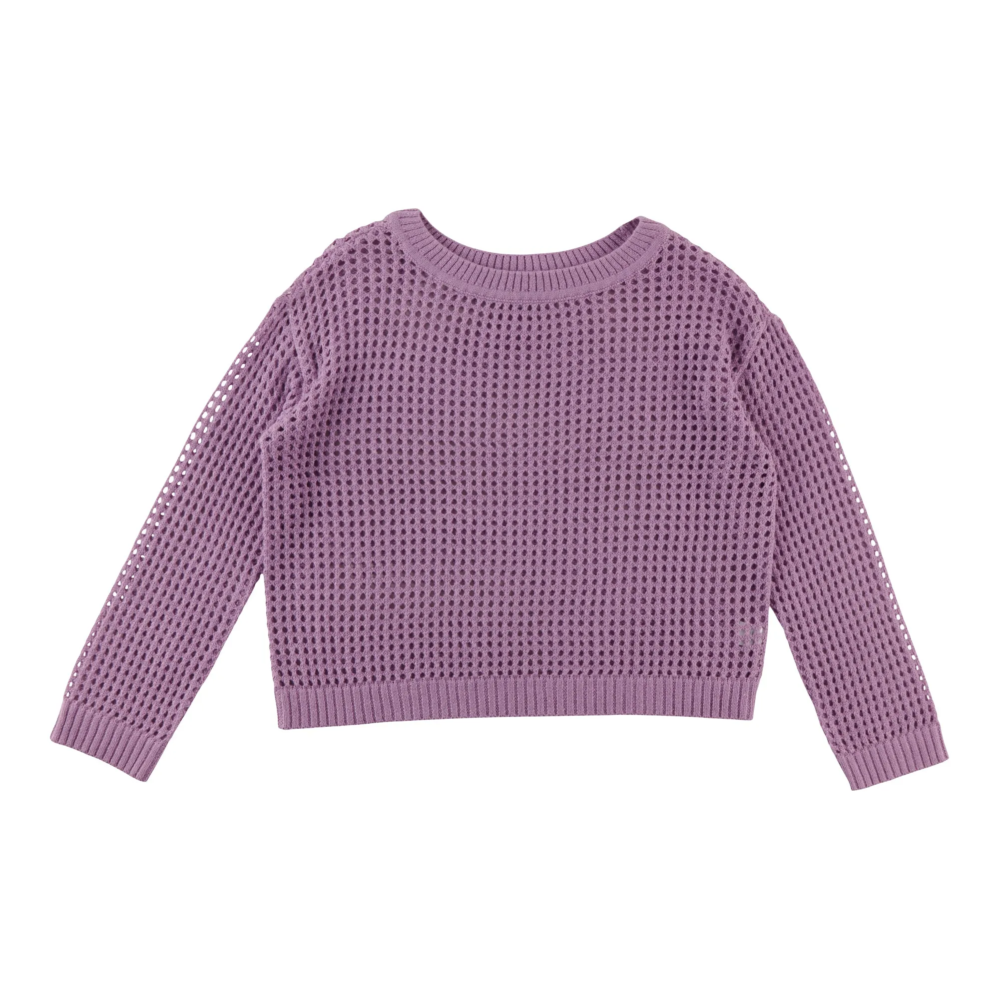 mySTYLE Women's Solid Sweater Knit Top