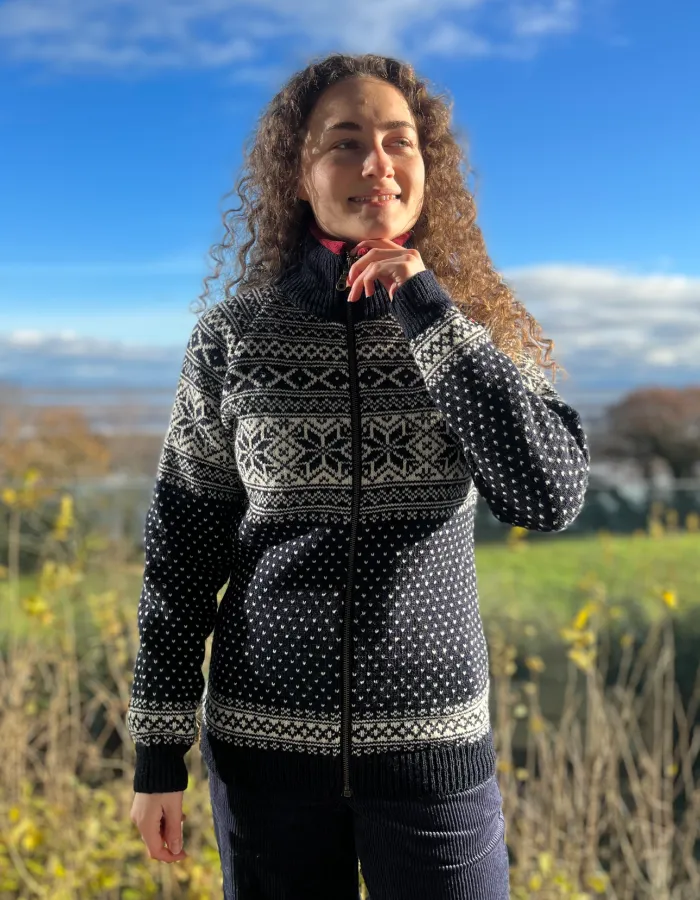 Norwool Norwegian Wool Full Zip Cardigan