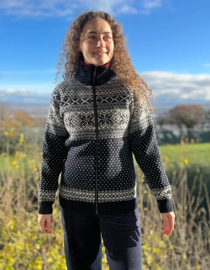 Norwool Norwegian Wool Full Zip Cardigan