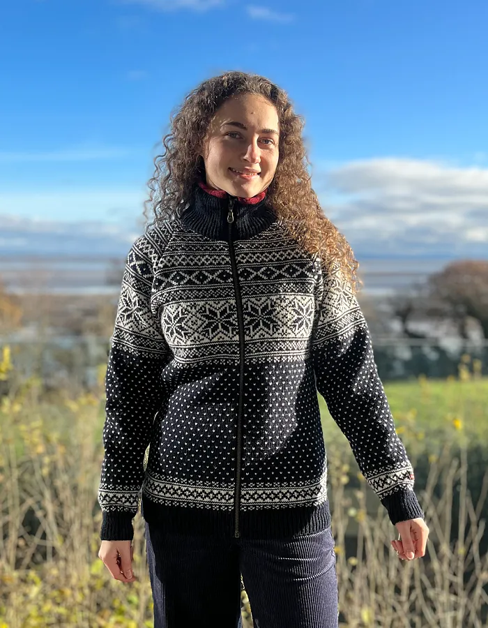 Norwool Norwegian Wool Full Zip Cardigan