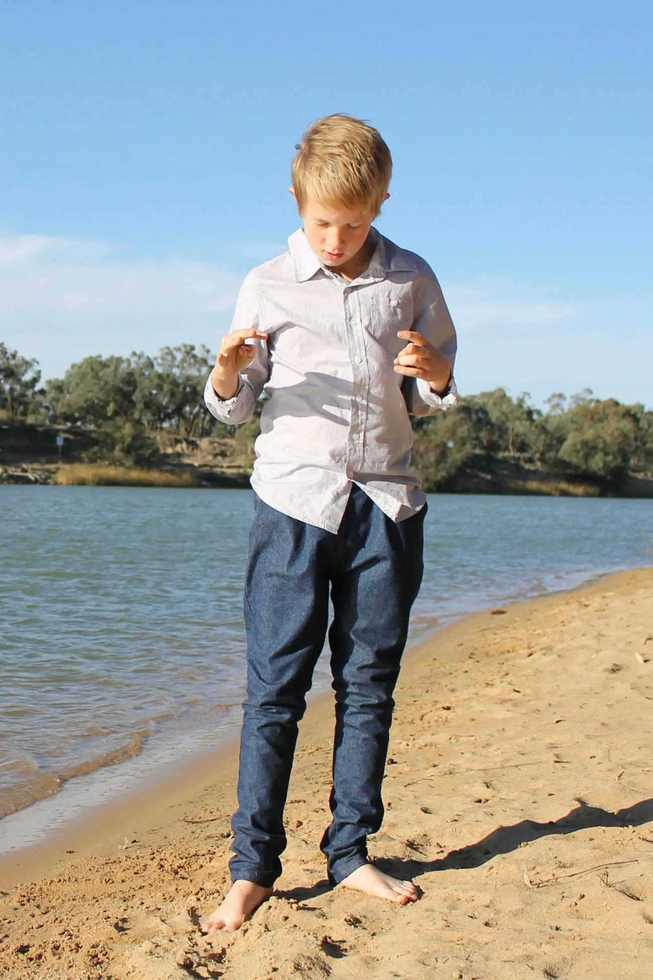 Peg Pants Sewing Pattern
