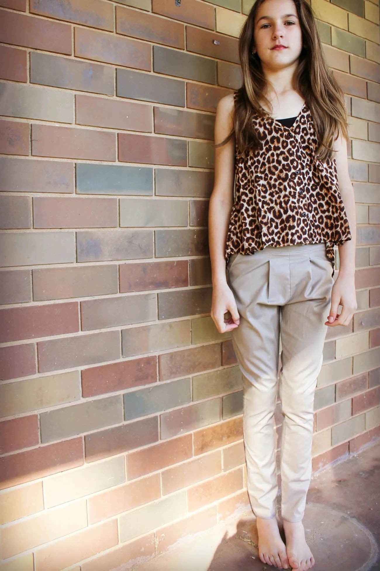 Peg Pants Sewing Pattern