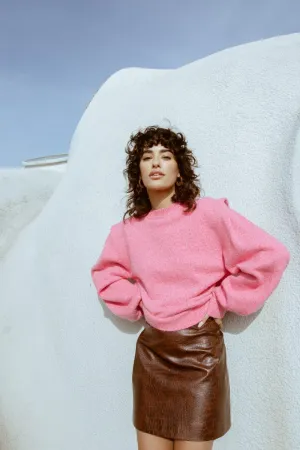Pink Puff Slv Sweater