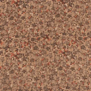 Printed Chiffon - AMANDA - Florals - Latte
