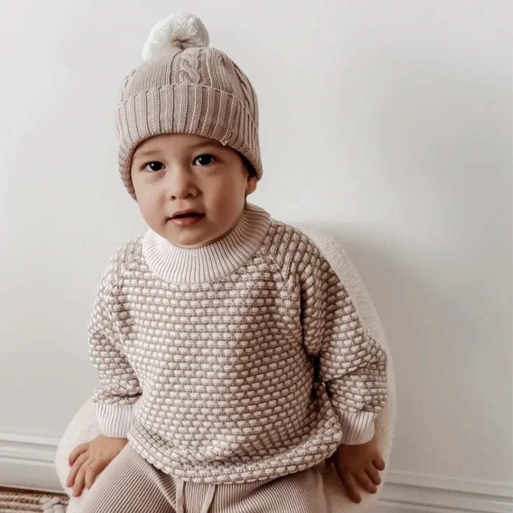 Raglan Floated Sweater