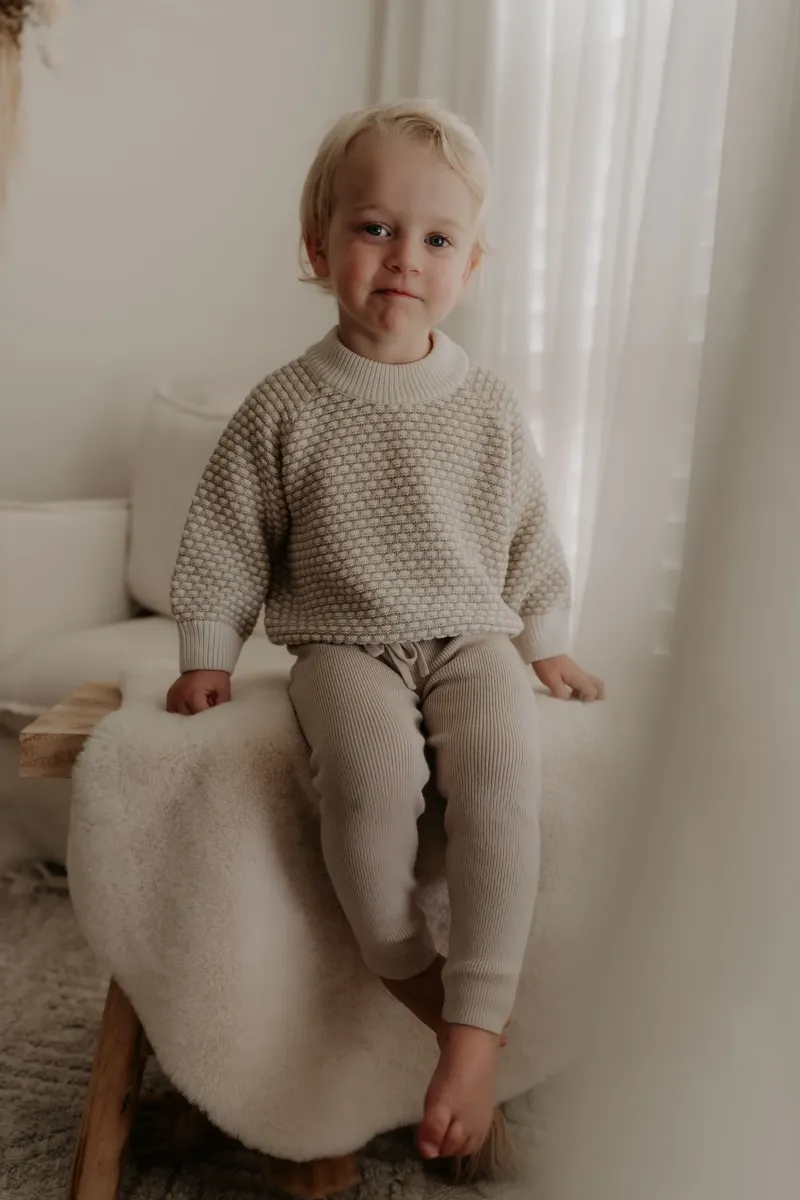 Raglan Floated Sweater