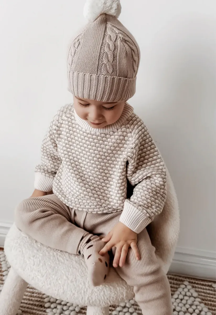 Raglan Floated Sweater