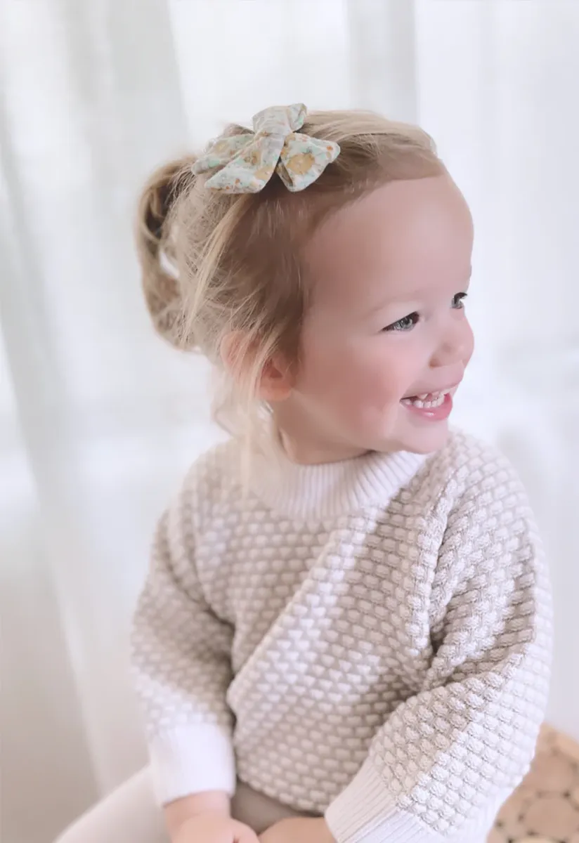 Raglan Floated Sweater